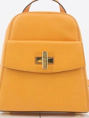 Celine Vintage Structured Leather Mini Backpack/ Euc